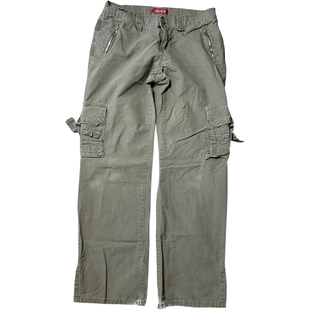 Be Bop Y2K Army Green Cargo Pants